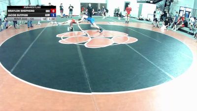 120 lbs Cons. Round 2 - Braylon Shepherd, Ohio vs Jacob Sutphin, Alton Little Redbirds Wrestling Club