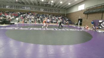 138 lbs Quarterfinal - Hunter Rivera, Glenrock vs Troy Christensen, Newcastle
