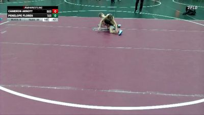 56 lbs Round 4 (6 Team) - Penelope Flores, Task Force vs Cameron Arnott, Bucs