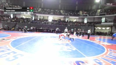 215-2A Semifinal - Noah Cash, Pike County vs Thomas Dougherty, Holy Innocents Episcopal
