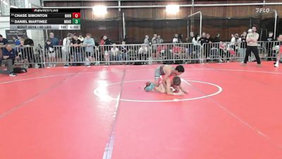 90 lbs Rr Rnd 1 - Chase Simonton, Barn Brothers vs Daniel Martinez, Monster Garage