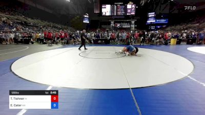 126 lbs Rnd Of 64 - Tanner Tishner, Indiana vs Elijah Cater, Washington