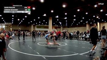 125 lbs Cons. Semi - Jamison McGivney, Gulf Coast Wrestling vs Gavin Phillips, Panther Paws Youth Wrestling