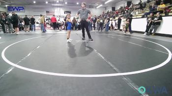 55 lbs Rr Rnd 3 - Hunter Osburn, Jay Wrestling Club vs Mia Jackson, Grove Takedown Club