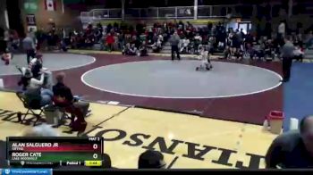 106 lbs Semifinal - Roger Cate, Lake Roosevelt vs Alan Salguero Jr, Orting