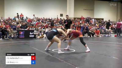 65 kg Semis - Skylar Hattendorf, New York Athletic Club vs Aine Drury, NYAC/King