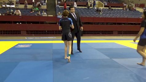 Illyauna Victoria Martinez vs Julianna Ilisa Aguilar 2024 Pan IBJJF Jiu-Jitsu No-Gi Championship