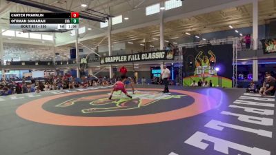 150 lbs Cons. Round 3 - Carter Franklin, . vs Othman Samarah, Unattached