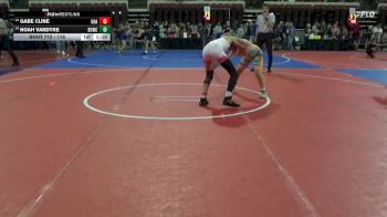 116 lbs Champ. Round 2 - Gabe Cline, Unattached vs Noah VanDyke, Conrad Wrestling Club