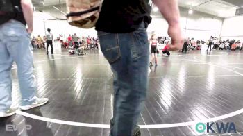 43 lbs Round Of 16 - Kyson Miller, Wagoner Takedown Club vs Brantley Okerson, Skiatook Youth Wrestling