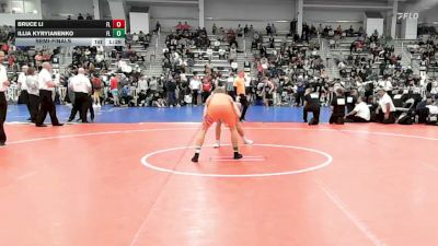 138 lbs Semifinal - Bruce Li, FL vs Illia Kyryianenko, FL