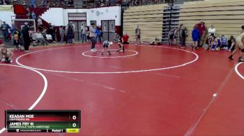48-51 lbs Round 2 - James Fry Iii, Connersville Youth Wrestling vs Keagan Moe, Contenders WA