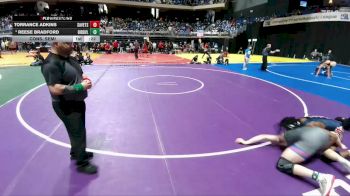 5A 175 lbs Cons. Semi - Reese Bradford, North Richland Hills Birdville vs Torrance Adkins, San Antonio Veterans Memorial