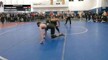 144 lbs Champ. Round 2 - Bennett Harrell, Council Rock North vs Laudan Henry, St Peter Prepatory