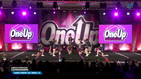 American Cheer Elite - Commanders [2025 L1 Youth - D2 - Small - A Day 2] 2025 One Up Grand Nationals