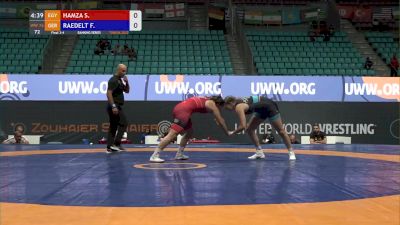 76 kg Bronze - Samar Hamza, EGY vs Francy Raedelt, GER
