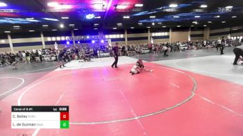 66 lbs Consi Of 8 #1 - Colton Bailey, Durham Elite vs Logan De Guzman, Savage House WC