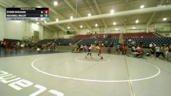 125 lbs 3rd Place Match - Ryder Rhoades, Uintah Wrestling vs Maxwell Millet, Centerville