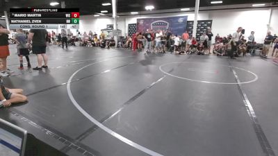 68 lbs Cons. Round 1 - Mario Martin, Wisconsin vs Nathaniel Zven, NOVA WC