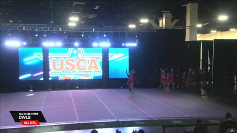 FAU Club Cheer - Owls [2026 All Girl Day 2] 2026 U.S. National Cheer & Dance Championship