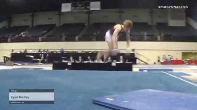 Kyler Hartley - Floor - 2021 USA Gymnastics Development Program National Championships