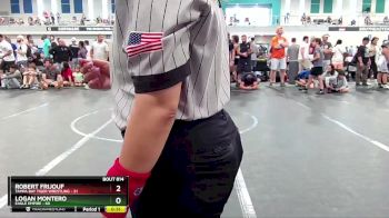 84 lbs Round 1 - Logan Montero, Eagle Empire vs Robert Frijouf, Tampa Bay Tiger Wrestling