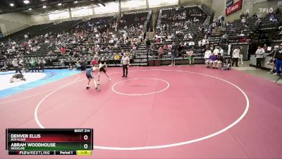 123 lbs Champ. Round 2 - Abram Woodhouse, Ridgeline vs Denver Ellis, Box Elder