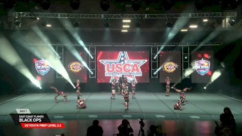 East Coast Flames - Black Ops [2026 D2 Youth Prep Level 2.2 Day 1] 2026 US Open Cheerleading & Dance Championship