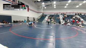 190 lbs Champ. Round 1 - Thomas Dunlap, Episcopal High School- Houston (TX) vs Ash Foster, Blanchard