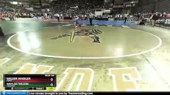 1 lbs Semifinal - Waylon Wilson, Tonasket vs Walker Wheeler, Forks