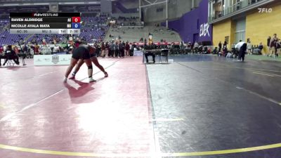 207 lbs Quarters & 1st Wb (16 Team) - Raven Aldridge, Adrian College vs Nicolle Ayala Mata, Marymount