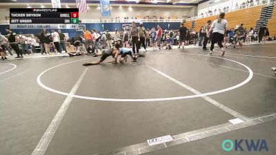 106 lbs Consolation - Tucker Bryson, Division Bell Wrestling vs Jett Greer, Shelton Wrestling Academy