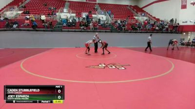 132 lbs Cons. Round 2 - Caden Stubblefield, Lucas Lovejoy vs Joey Esparza, South Grand Prairie