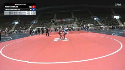 117 lbs Semifinal - Charlize Shuler, Presbyterian vs Rubi Gonzalez, Lyon College