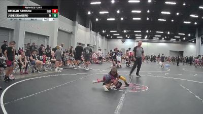 40 lbs Round 3 (8 Team) - Delilah Dawson, Backyard Brawlers Gold vs Jude DeWeerd, Rising Kingz