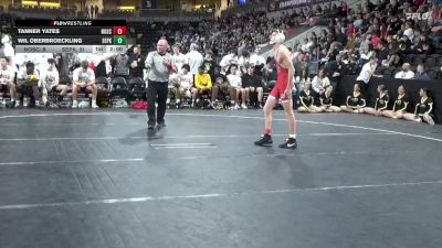 138 lbs Quarterfinal - Wil Oberbroeckling, Southeast Polk vs Tanner Yates, North Scott