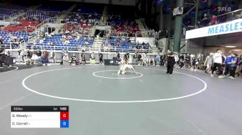 100 lbs Rnd Of 32 - Samuel Moody, Utah vs Caden Correll, Illinois