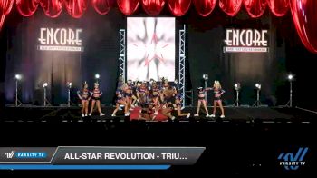All-Star Revolution - TRIUMPH [2019 Senior Coed - Small 3 Day 1] 2019 Encore Championships Houston D1 D2