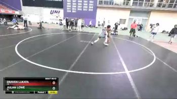 135-136 lbs Round 1 - Draven Lukata, CA vs Julian Lowe, AL