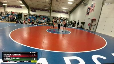 144A Cons. Round 2 - Peyton Forsberg, Chadron vs Pierce Fuhrman, Tongue River