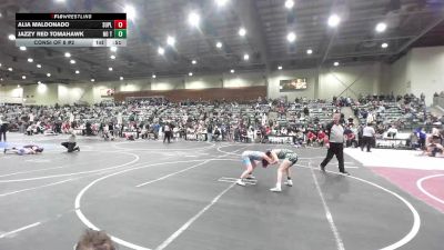 101 lbs Consi Of 8 #2 - Alia Maldonado, Suples vs Jazzy Red Tomahawk, No Team