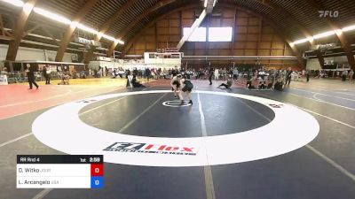 132B lbs Rr Rnd 4 - Donovan Witko, Journeymen vs Losee Arcangelo, USA