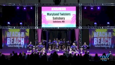 Maryland Twisters Salisbury - Lady Canes' [2022 L1 Junior Day 3] 2022 ACDA Reach the Beach Ocean City Cheer Grand Nationals