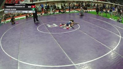 67 lbs Champ. Round 2 - Keidrick O'Bannon Jr, Washington vs Lukas Olson