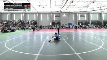 120 lbs Consi Of 8 #2 - Andres Bernal Mendoza, Fairfield Warde vs Matt Bray, Brookfield/Shepaug