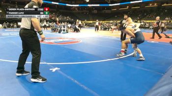 126 Class 3 lbs Semifinal - Derek Plaza-smither, St. Charles vs Parker Lutz, St. Michael The Archangel