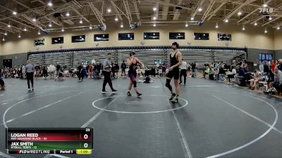 210 lbs Round 2 (4 Team) - Logan Reed, Mat Assassins Black vs Jax Smith, PitBull Terps