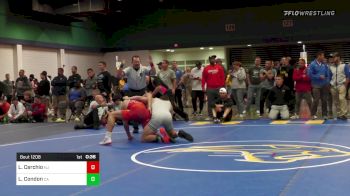 170 lbs Consi Of 4 - Louie Cerchio, NJ vs Lucas Condon, CA