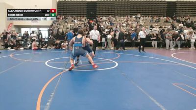 154-H lbs Consi Of 64 #2 - Alexander Southworth, Barn Brothers vs Eddie Reed, Abington Heights