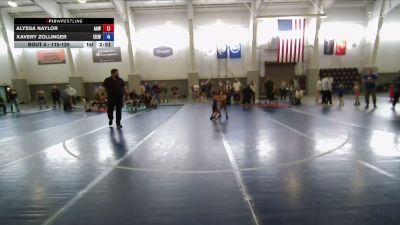 38-40 lbs Round 1 - Myles Hebdon, RWC - Roy Wrestling Club vs Rome Mitchell, RWC - Roy Wrestling Club